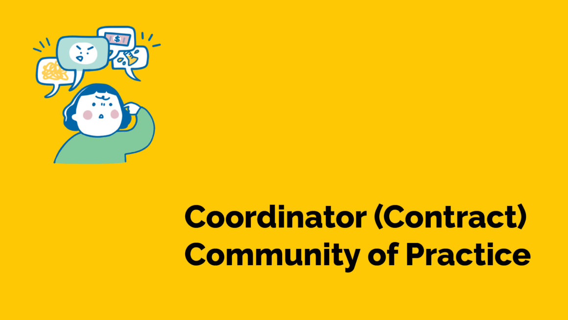 Coordinator (Contract) – Community of Practice